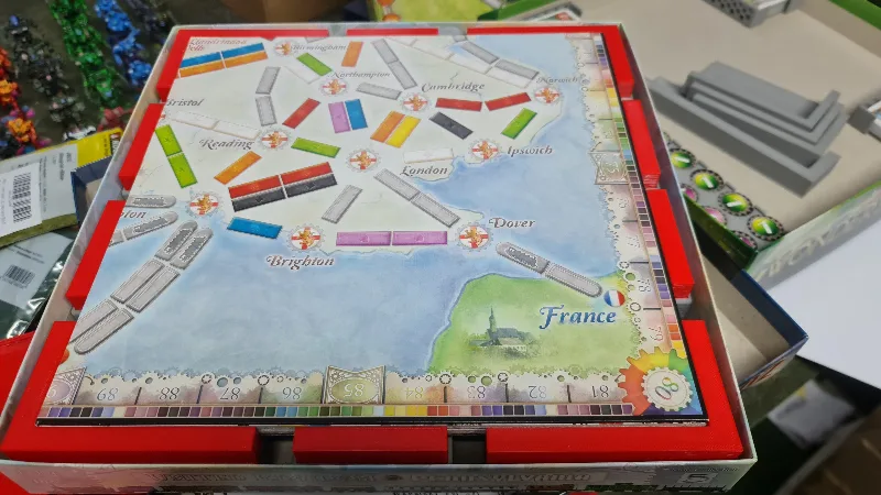 Insert for Ticket to Ride Map Collection 5: United Kingdom & Pennsylvania V.2