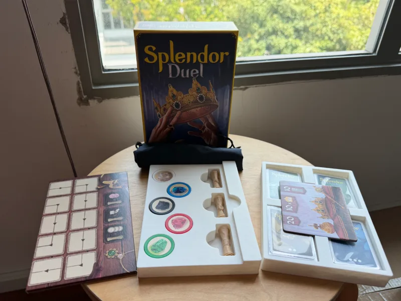 Splendor Duel box insert