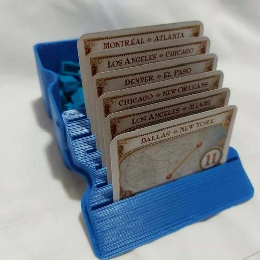 Ticket to Ride Player Tray with Lid