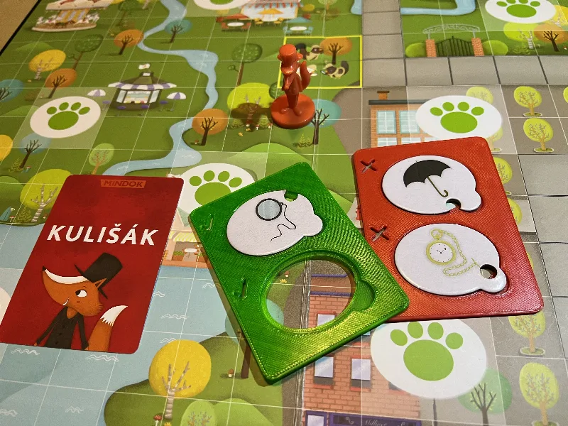 Outfoxed / Kulišák / Verfuxt evidence cards