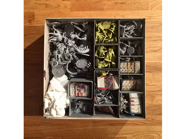 Modular Storage for Zombicide Black Plague and Green Horde