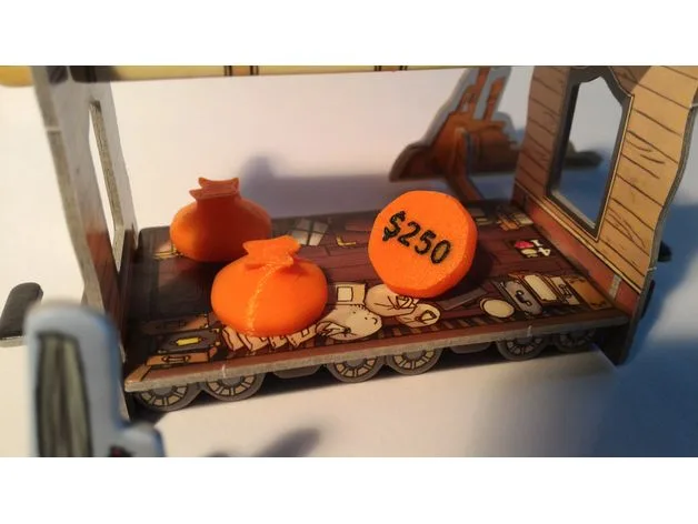 Colt Express Purse Tokens