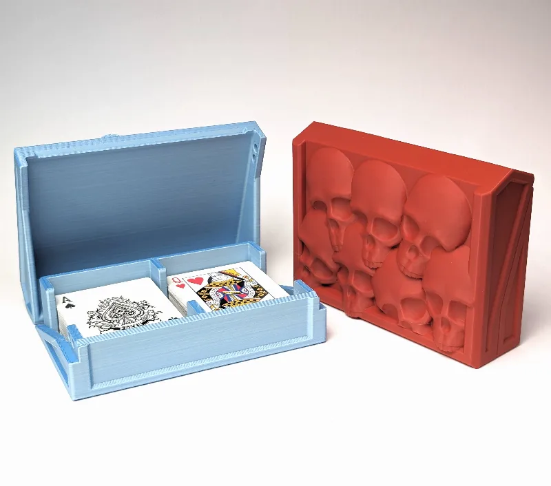 Skull Double Deck Box