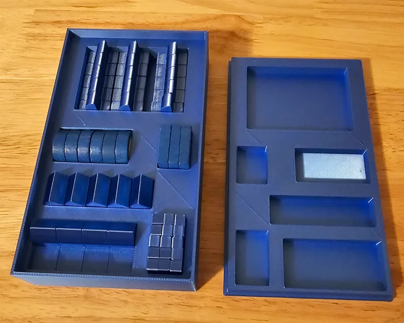 Catan Player Piece Organizer - Base Game, Seafarers, Cities and Knights