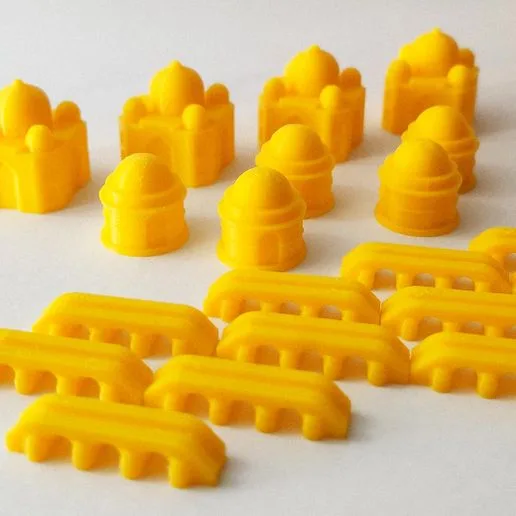 Catan Piece Set - Hindu