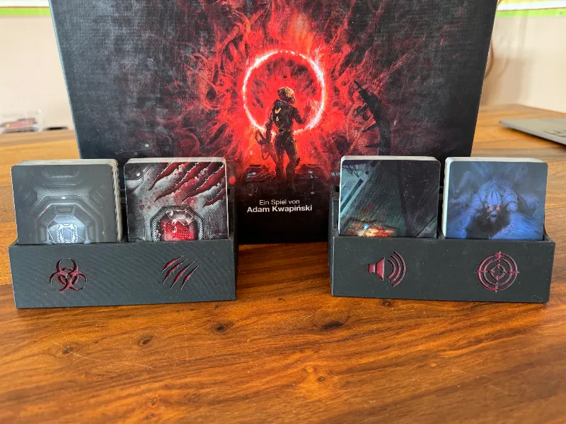 Nemesis: Lockdown & Retaliation – Card Trays