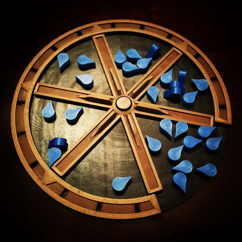 Construction Wheel for Barrage (boardgame)
