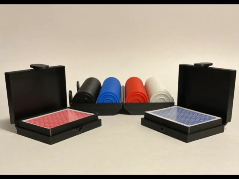 Poker Set + Carrier Case