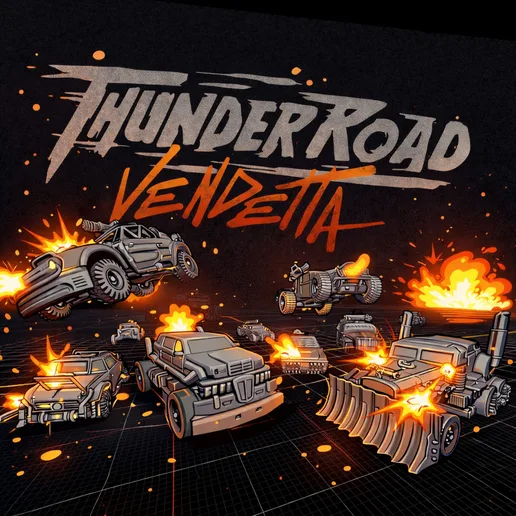 Thunder Road Vendetta - BIG UPGRAD Car and Token Pack - Gaslands