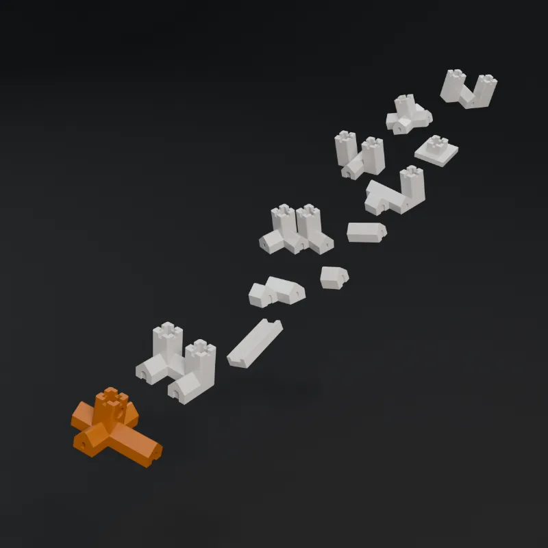 Yet another (tiny) Cathedral set