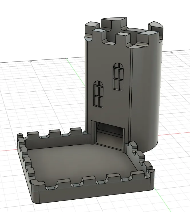 Castle Dice Tower