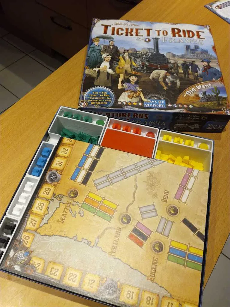 Ticket To Ride - expansion France - Organizer