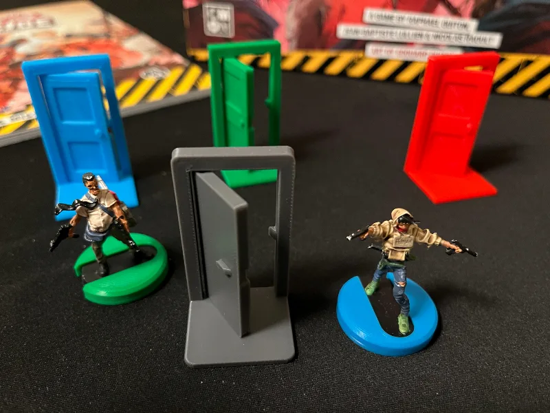 Door for Zombicide - Print in place - Plain