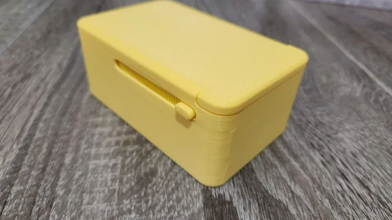 Slide-n-Lock Box for Scout Card Game Insert (with card protector)