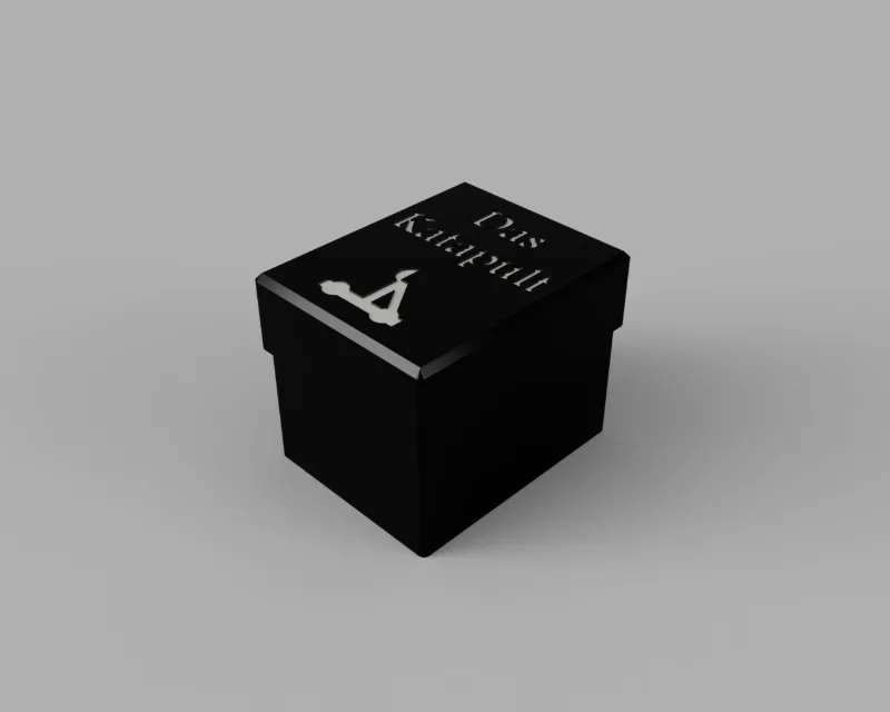 Erweiterung 7 - Das Katapult - Box für Carcassonne