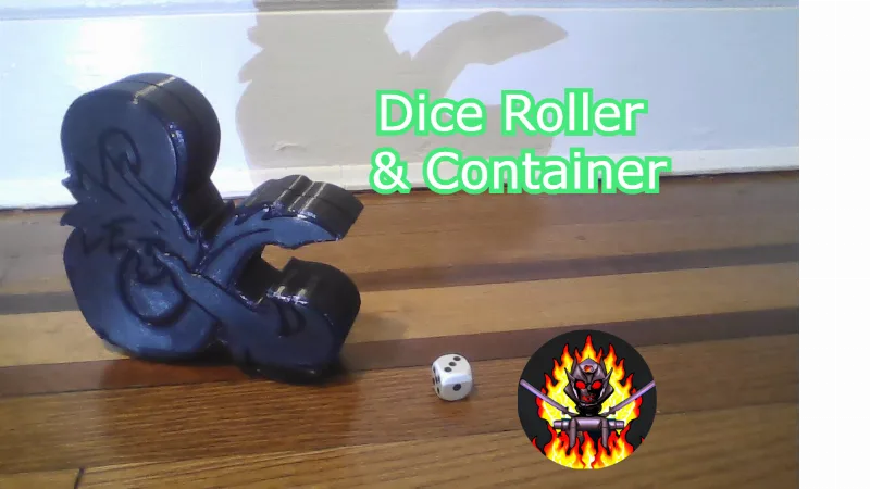 Dice Container & Roller