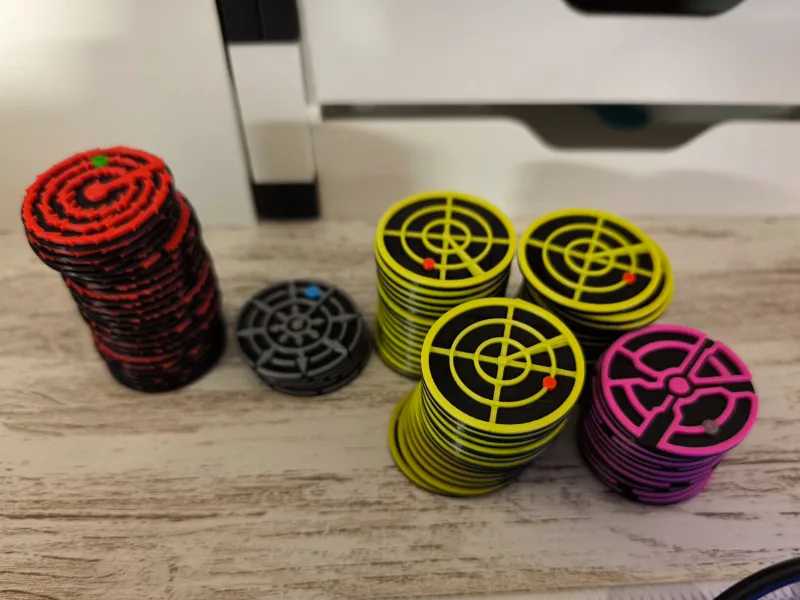 Space Crusade, Cruzada Estelar Blips / Tokens