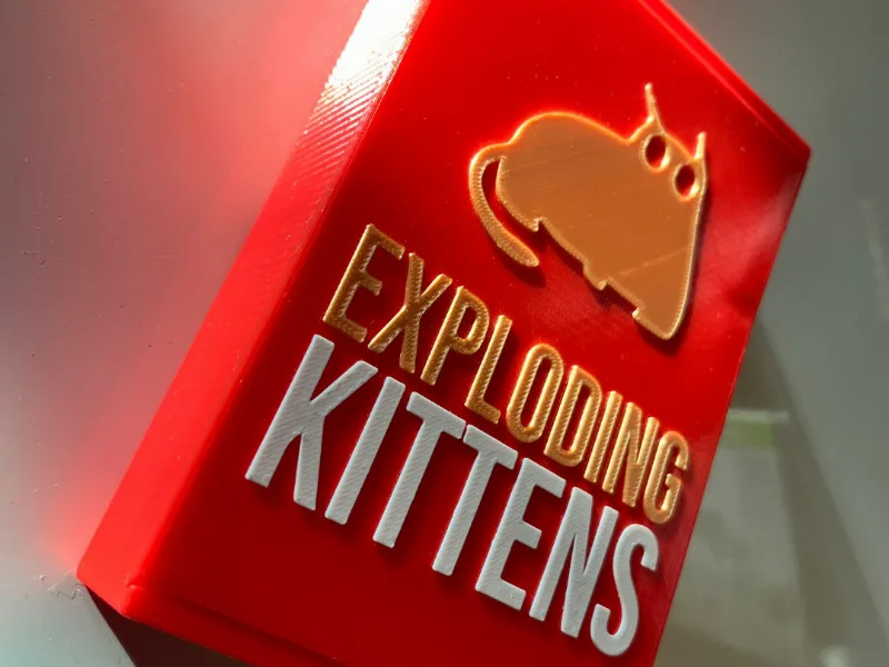 Exploding Kittens Game Box with Extensions