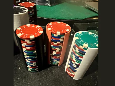 25 Poker Chips Holder 