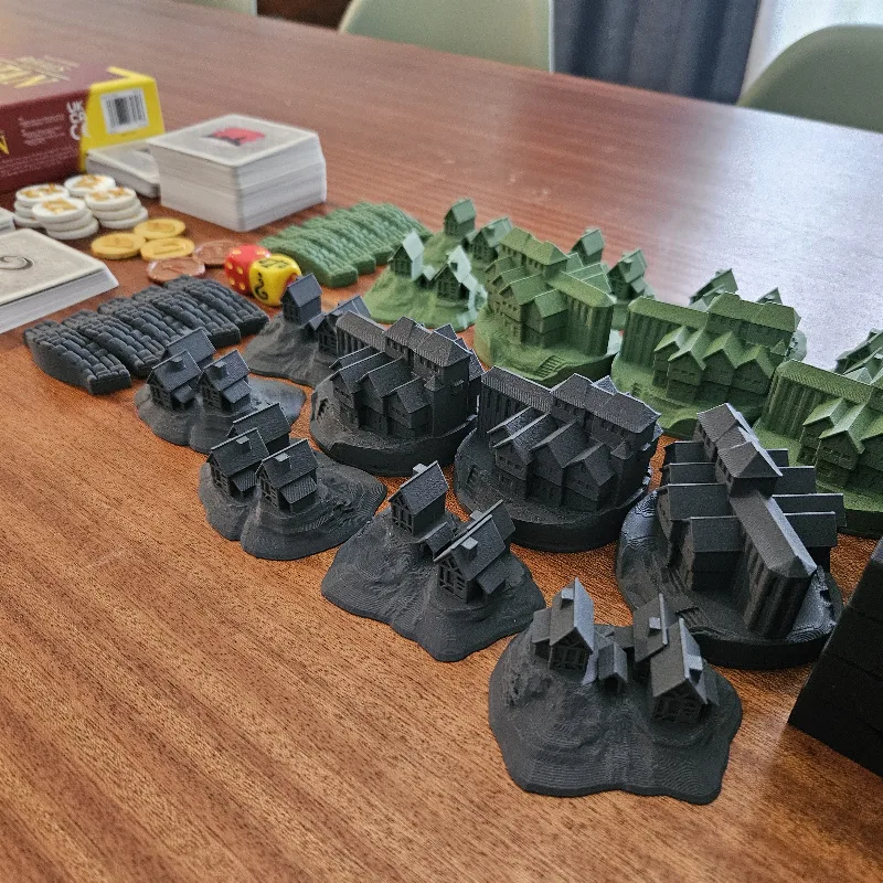 Rivals For Catan 3D City & Settlement