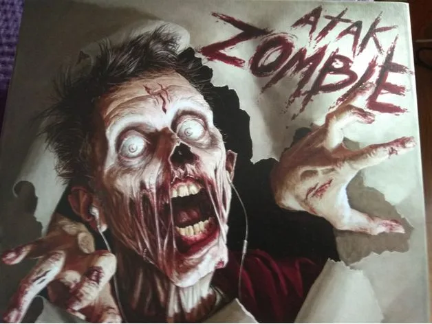 Zombie board game - card box