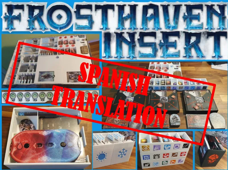 Spanish Translation - Frosthaven Insert