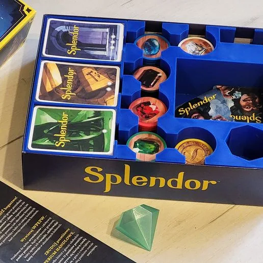 Splendor boardgame insert v1.1