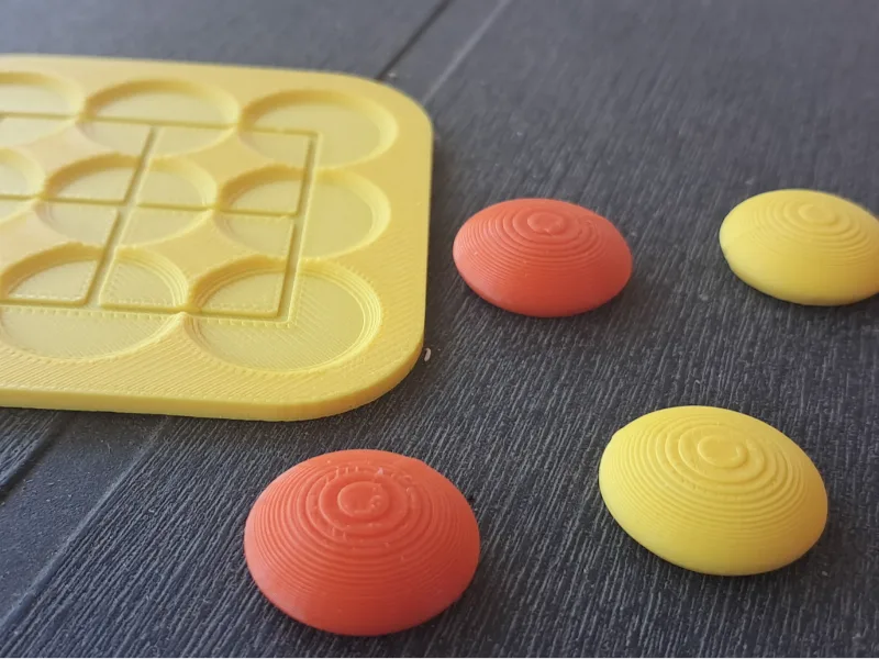 Travel goban and stones for the game of Go