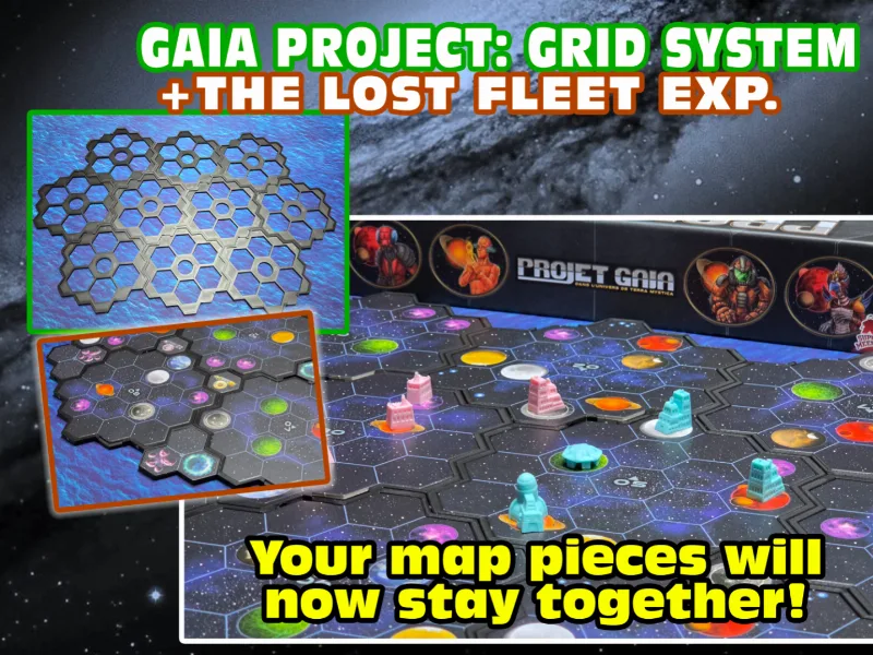 Magnetic Grid System for Gaia Project + EXPANSION