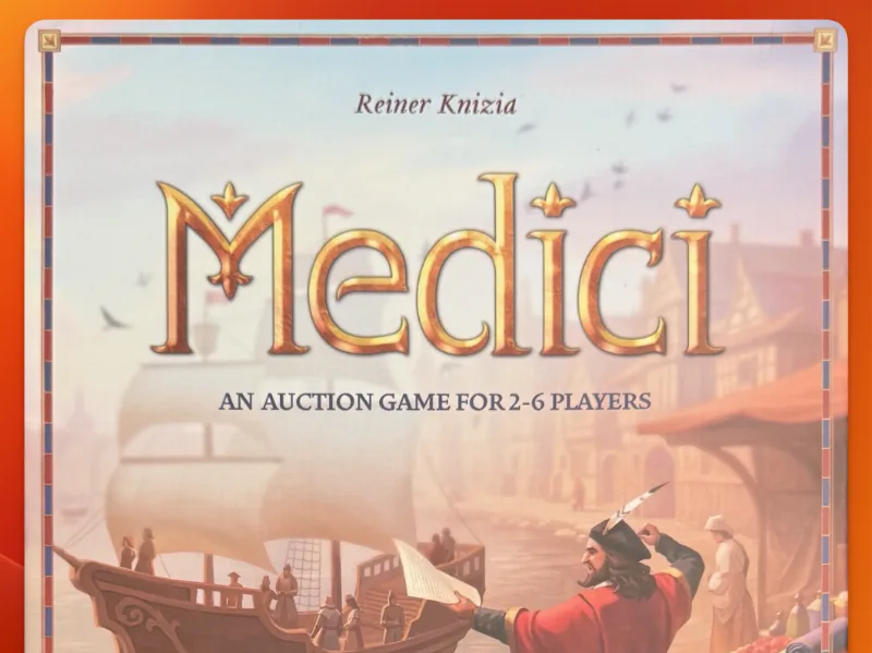 Medici Board Game Insert