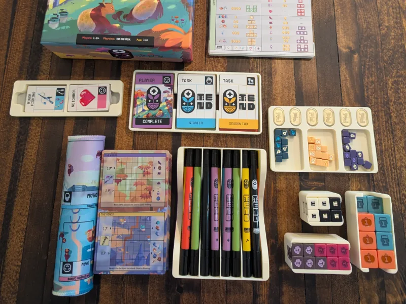 Tend - Retail Insert/Organizer + Markers & Mat