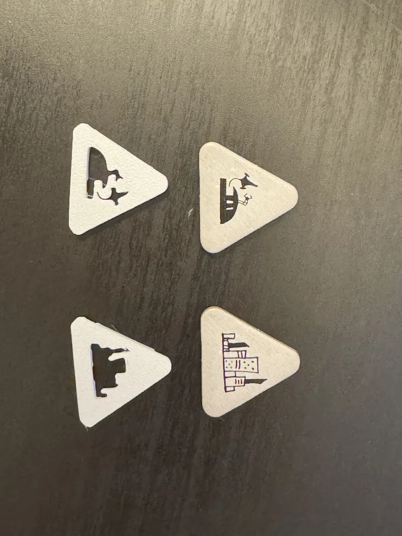 Arcs - City and Starport tokens