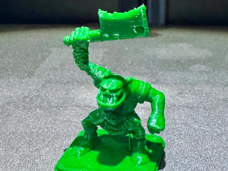 Heroquest Miniature Orc Cleaver