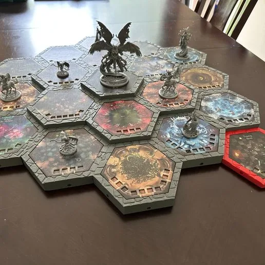 Black Rose Wars & Rebirth Magnetic Tile Holder System