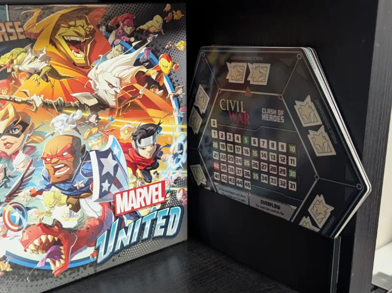 Marvel United Hexagon Dashboard Holder