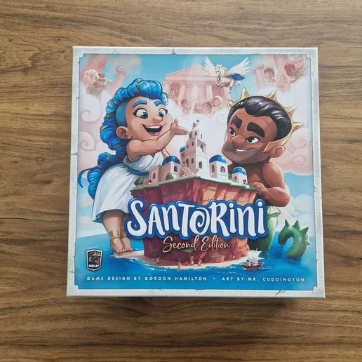 Santorini Second Edition + Expansions 3D print Insert/Organizer