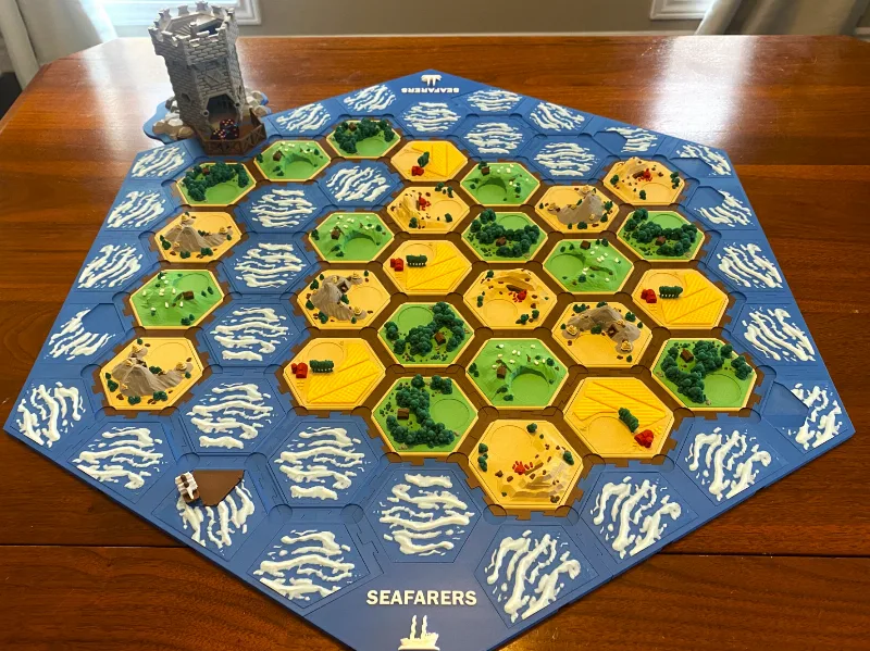 Settlers of Catan Seafarers Borders and Accessory