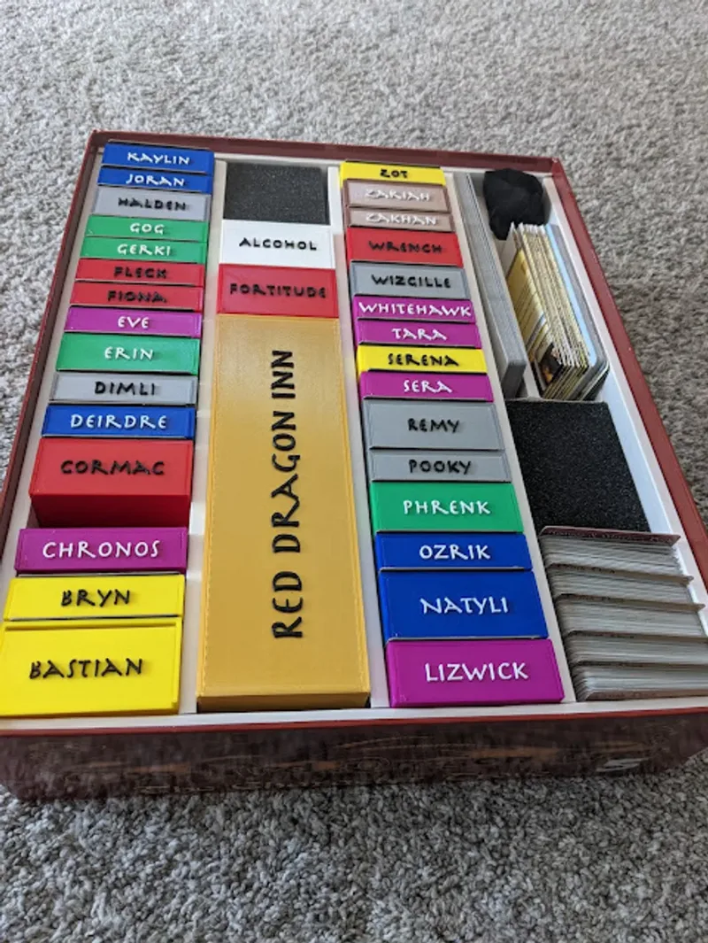 Red Dragon Inn Character Boxes (RDI 1 - 5)