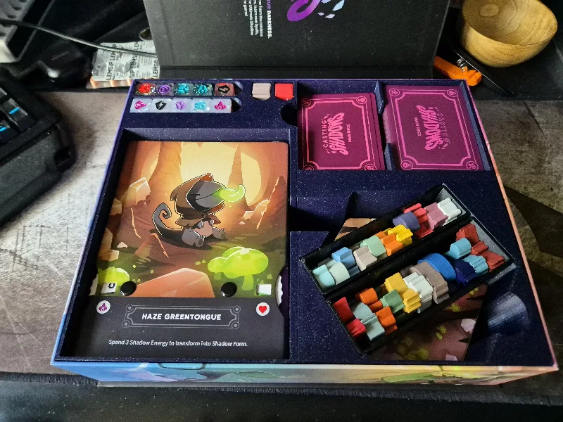 Casting Shadows box insert