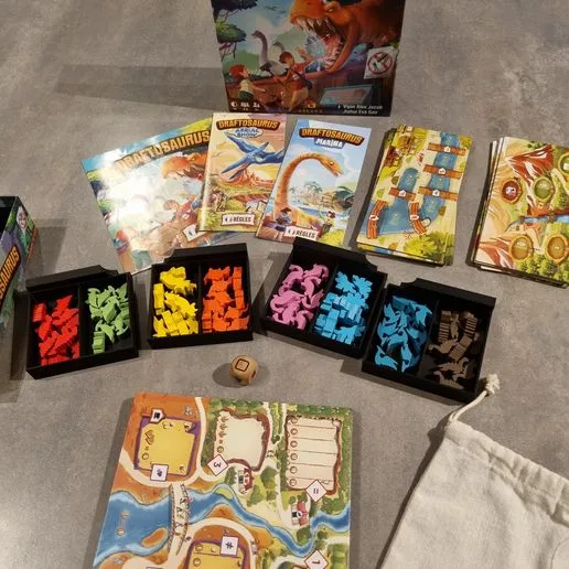 Draftosaurus extensions insert