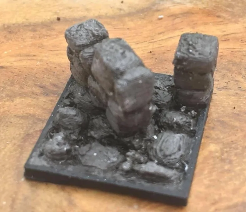 Heroquest - Secret door tile 3D model
