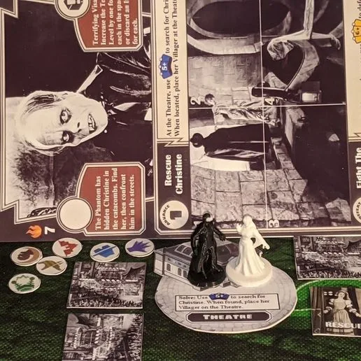 Horrified Board Game - The Phantom of the Opera - A New Monster