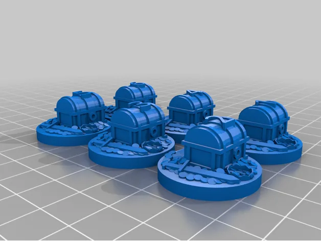 1" Treasure Token for D&D or Other RPG