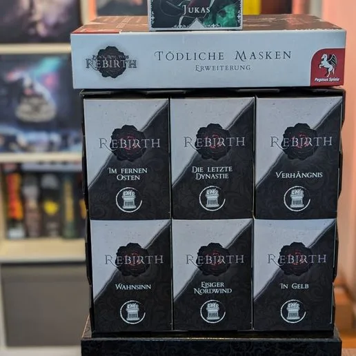 Black Rose Wars Rebirth + Rotas Box + Deadly Masks + Juka's Insert