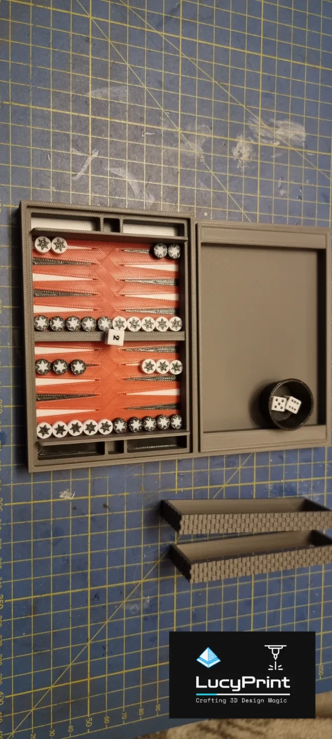 Travel game / Reisespiel -> Backgammon