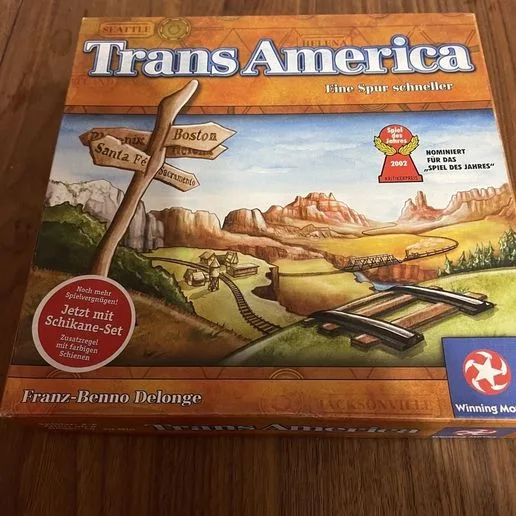 Transamerica boardgame insert