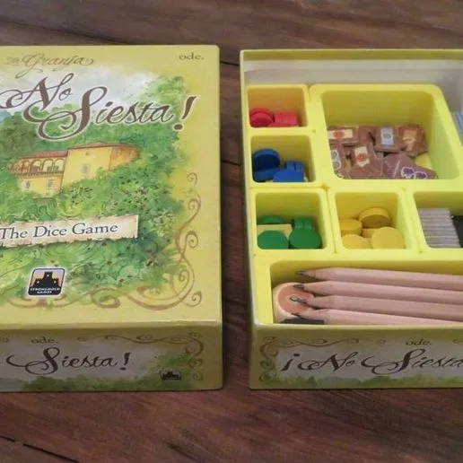 La Granja: No Siesta Game Insert Organizer