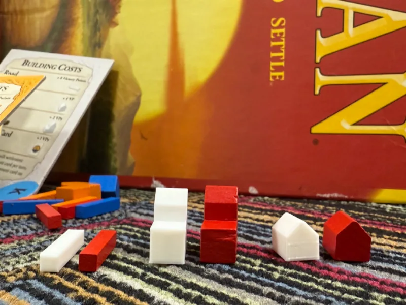 catan game pieces 