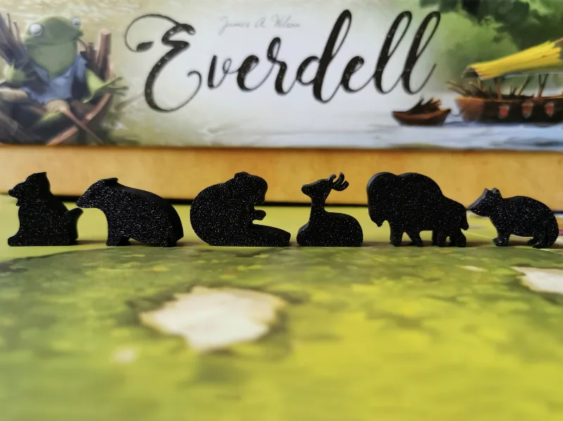 FOREST MEEPLES FOR EVERDELL