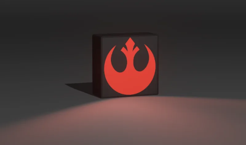 Star Wars Rebellion/Resistance mini lightbox